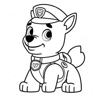 Zuma Paw Patrol Coloring Page 17203-14463