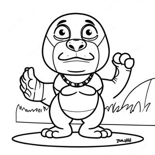 Zuma In Action Coloring Page 17204-14468