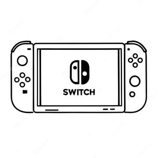 Nintendo Switch Coloring Page 1721-1376