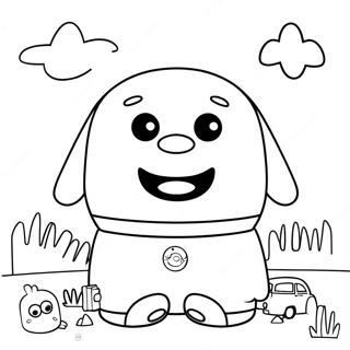 Hey Duggee Coloring Page 17223-14478