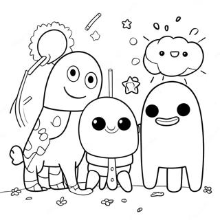 Hey Duggee With Friends Coloring Page 17224-14484