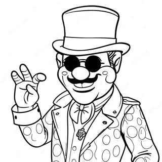 Glamrock Freddy Coloring Page 17233-14486