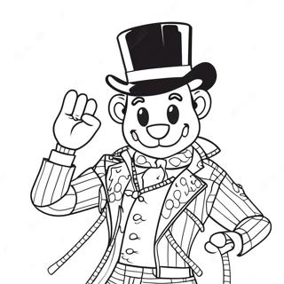 Glamrock Freddy Coloring Page 17233-14487