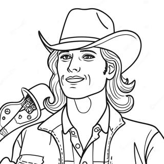 Country Music Coloring Page 17273-14519