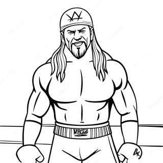 Wwe Coloring Page 17283-14528