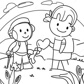 True And Friends Adventure Coloring Page 17345-14570