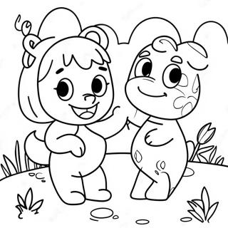 True And Friends Adventure Coloring Page 17345-14571