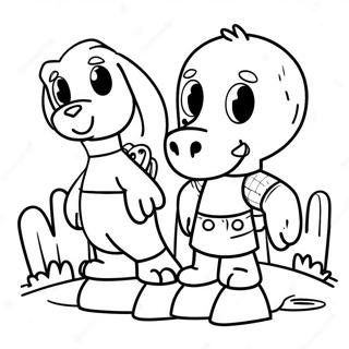 True And Friends Adventure Coloring Page 17345-14572