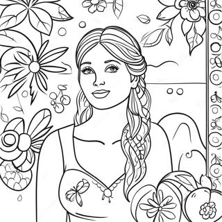 Wellness Coloring Page 17384-14598