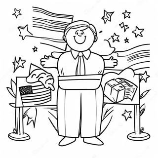 Election Day Coloring Page 17394-14606