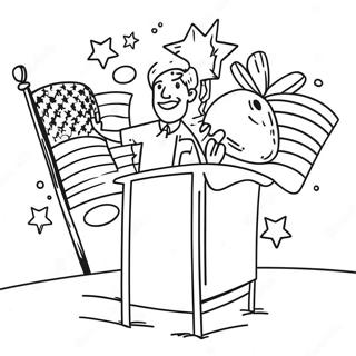 Election Day Coloring Page 17394-14607