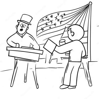 Election Day Coloring Page 17394-14608