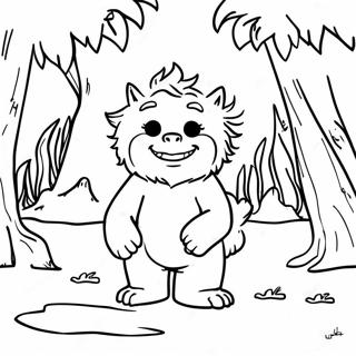 Where The Wild Things Are Coloring Page 17414-14623