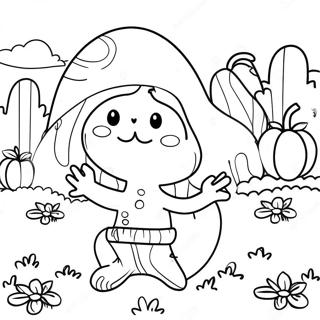 Pumpkin Patch Coloring Page 1741-1390