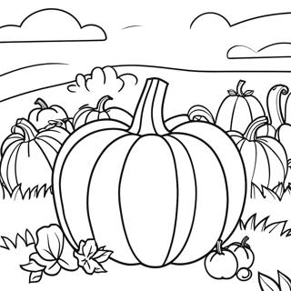 Pumpkin Patch Coloring Page 1741-1392