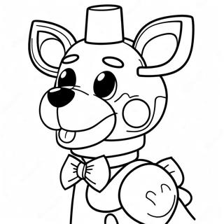 Mangle Fnaf Coloring Page 17454-14654