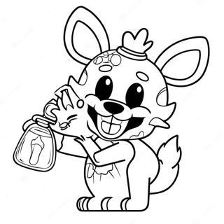 Mangle Fnaf Coloring Page 17454-14655