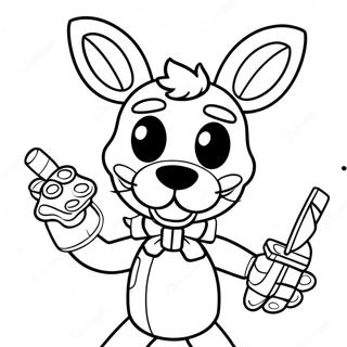 Mangle Fnaf In Action Coloring Page 17455-14658