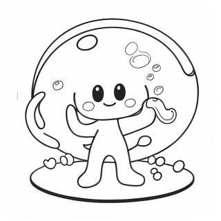 Colorful Pop It Bubble Coloring Page 17465-14668