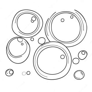 Bubbles Coloring Pages