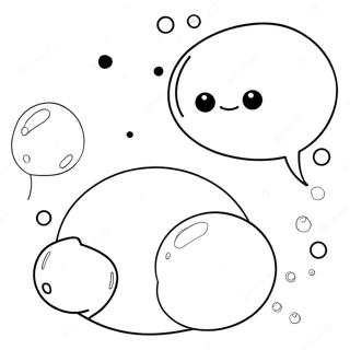 Bubbles Coloring Page 17484-14678