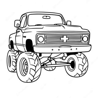 Chevy Truck Coloring Pages