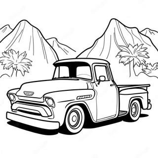 Chevy Truck Coloring Page 1751-1399