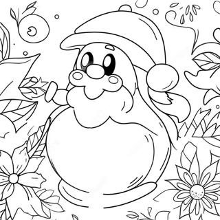 Yule Coloring Pages