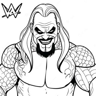 Wwe The Fiend Coloring Page 17554-14734