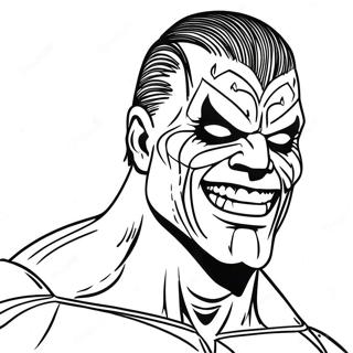 Wwe The Fiend Coloring Page 17554-14736