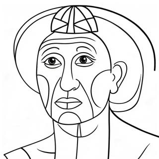 Picasso Coloring Page 17574-14752