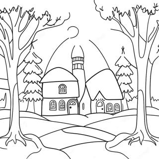 January Coloring Pages