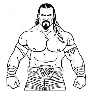 Wwe Coloring Page 17614-14783