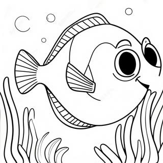 Dory Coloring Pages