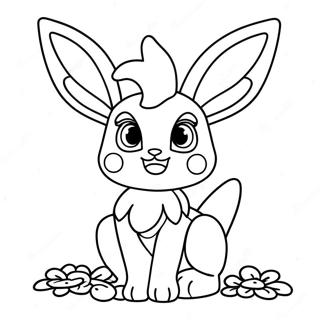 Sylveon Coloring Page 17635-14791