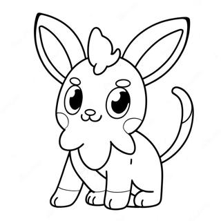 Sylveon Coloring Page 17635-14792