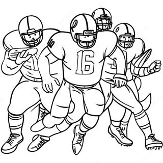 College Football Coloring Pages