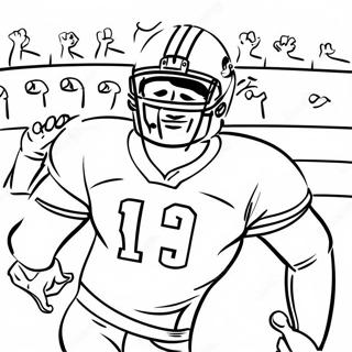 Exciting College Football Game Coloring Page 17706-14850