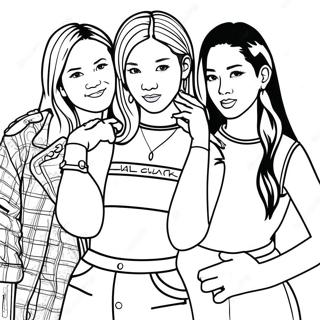 Blackpink Coloring Pages