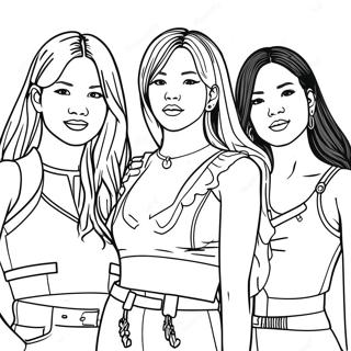 Blackpink Coloring Page 1771-1414