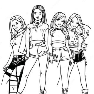 Blackpink Coloring Page 1771-1415