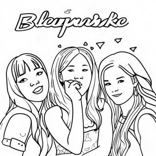 Blackpink Coloring Page 1771-1457