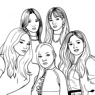 Blackpink Coloring Page 1771-1459