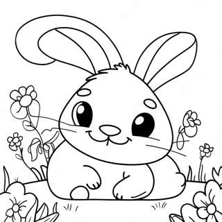 Sunny Bunnies Coloring Page 17735-14871