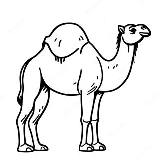 Camel Coloring Page 17745-14878