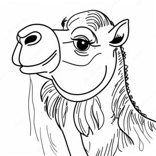 Camel Coloring Page 17745-14879