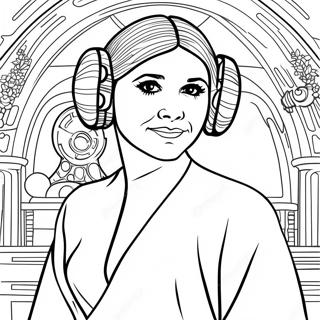 Princess Leia Coloring Page 17775-14903