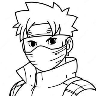 Kakashi Coloring Page 1781-1467