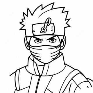 Kakashi Coloring Page 1781-1468