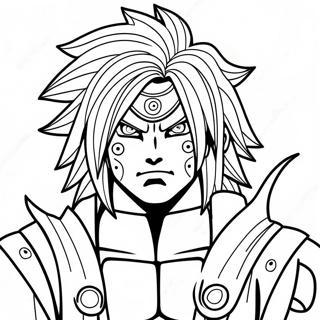 Madara Uchiha Coloring Page 17825-14942